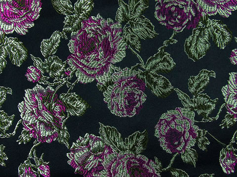 Fabric - Mudan Peony Brocade (Multicolor)
