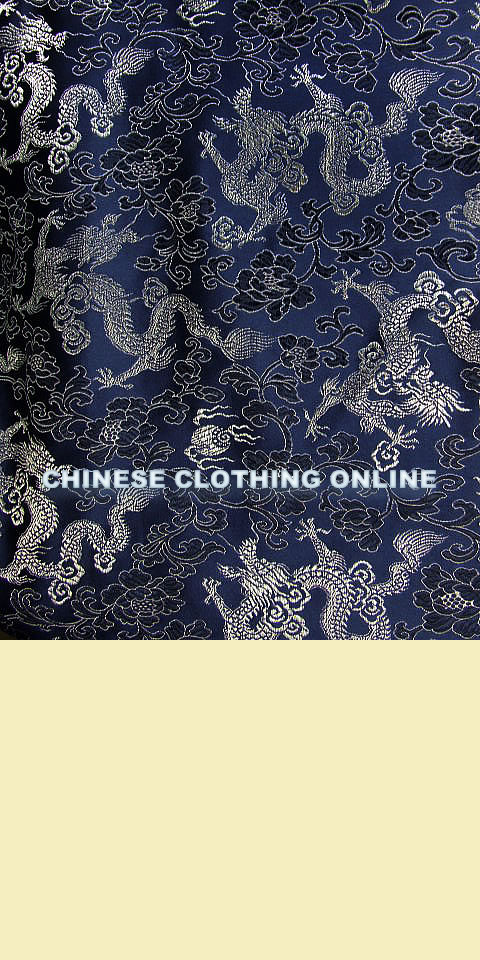 Fabric - Dense Dragon Brocade (Multicolor)