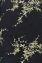 Fabric - See-through Embroidery Gauze (Black)