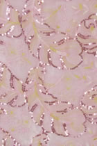 Fabric - See-through Embroidery Gauze (Pink)