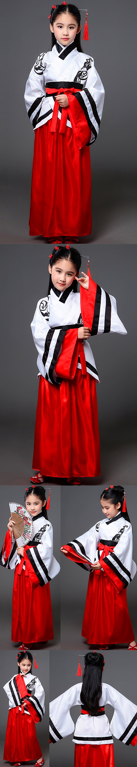 Girl's Han Dynasty Folkwear Hanfu (RM)