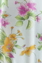 Fabric - Floral Imitation Silk