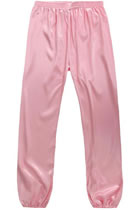 Professional Taichi Kungfu Pants - Korean Silk - Pink (RM)