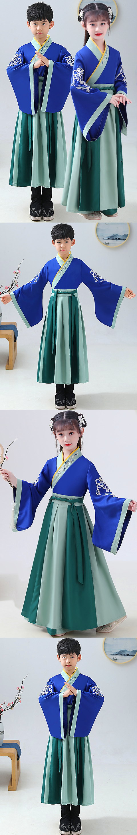 Kid's Han Dynasty Hanfu for Boys and Girls (RM)