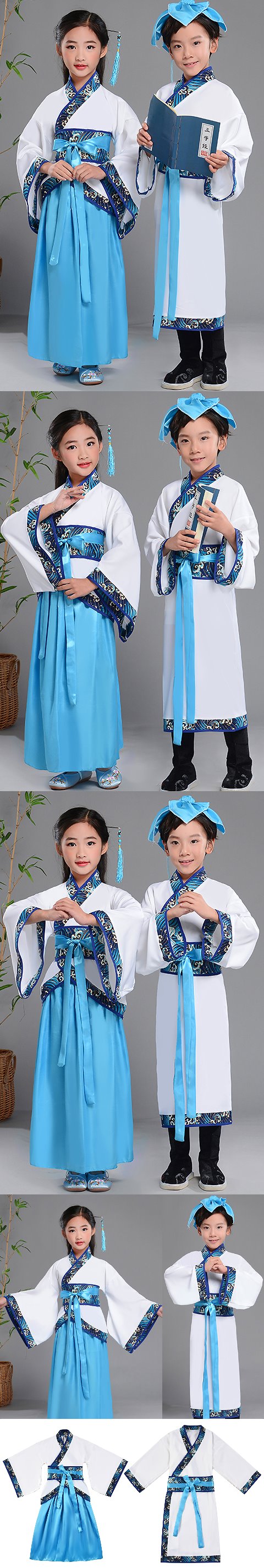 Kid's Han Dynasty Hanfu for Boys and Girls (RM)