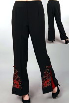 Mandarin Pants w/ Flower and Auspicious Cloud Embroidery (RM)