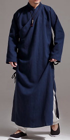 Crossing Collar Long Robe (CM)