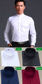 Long-sleeve Round Collar Shirt (RM)