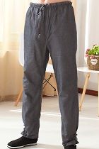 Mandarin Coarse Cotton Qilin Pants (RM)