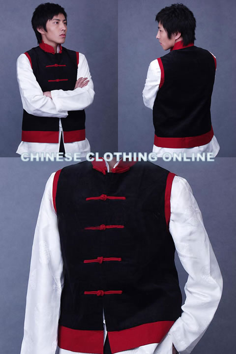 Two-color Mandarin Vest (CM)