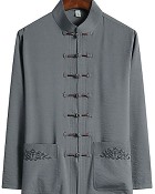 Long-sleeve Mandarin Shirt (RM)