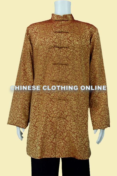 Mandarin Jacquard Jacket (CM)