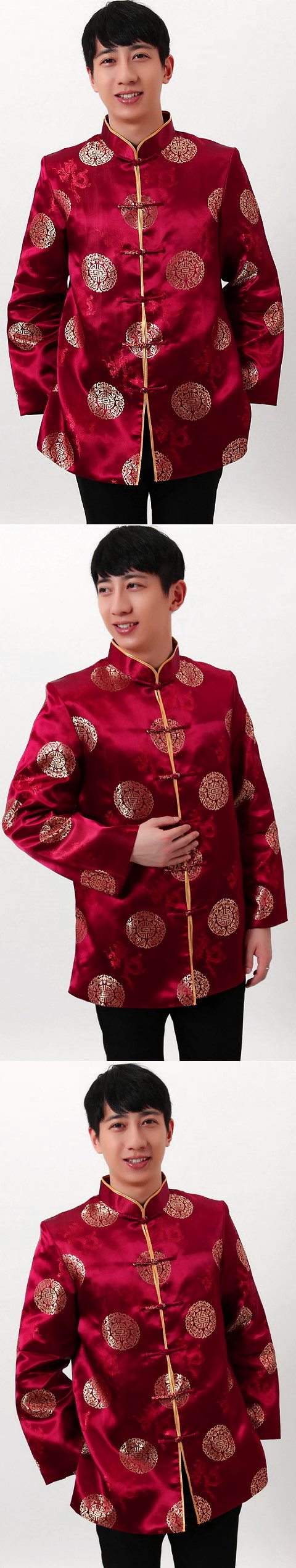 Mandarin Longevity Icons Brocade Jacket (RM)