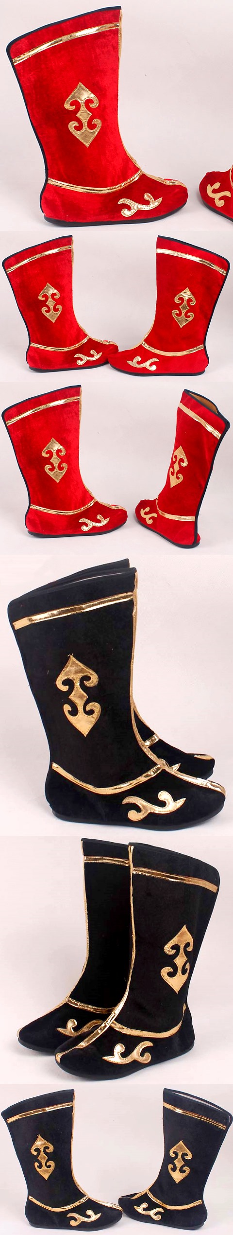 Archaic Han Style Stage Boots