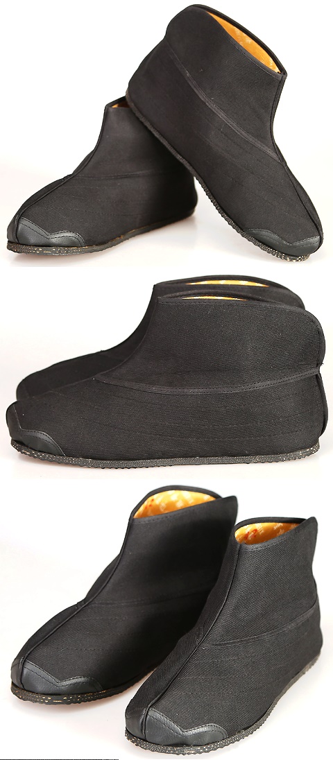 Cloth Boots with Toecap Welts