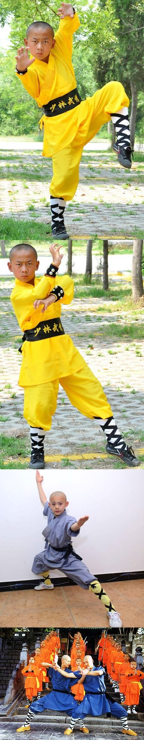 Kid's Shaolin Buddhist Costume (RM)