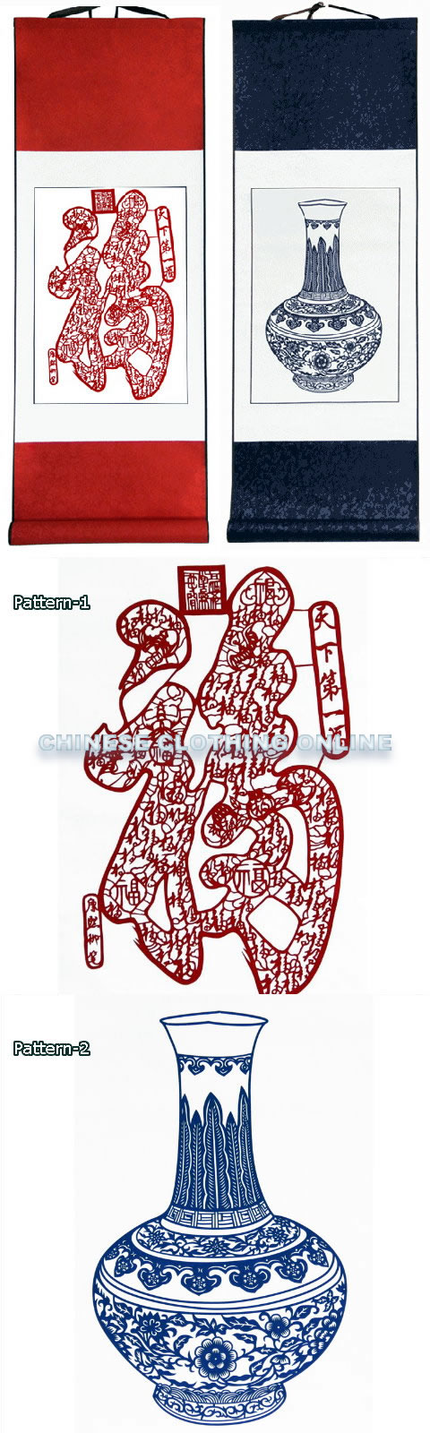 Handicraft Chinese Papercutting Scroll (RM)