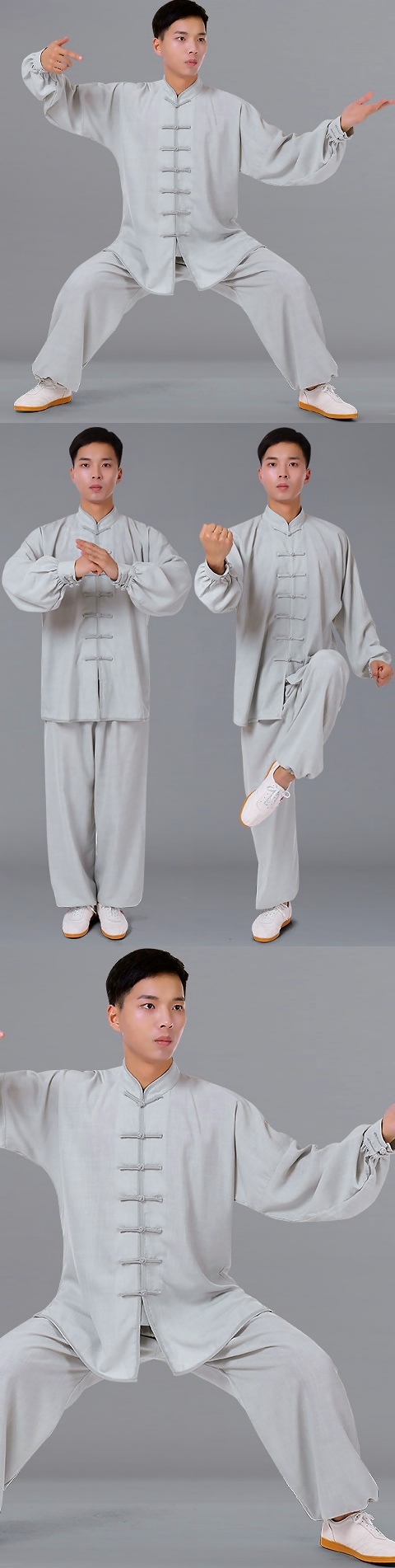 Professional Bamboo Linen Taichi Kungfu Uniform with Pants (RM)