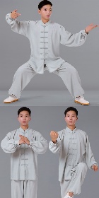 Professional Bamboo Linen Taichi Kungfu Uniform with Pants (RM)