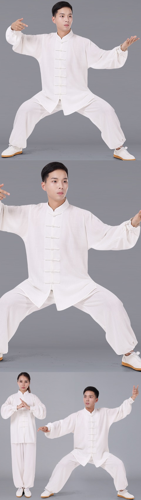 Professional Bamboo Linen Taichi Kungfu Uniform with Pants (RM)