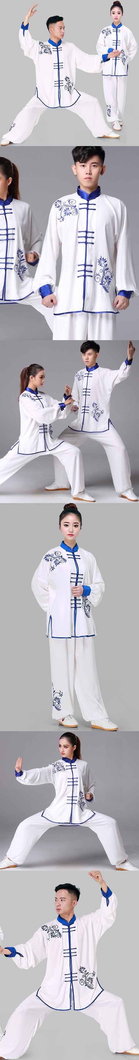 Professional Embroidery Taichi Kungfu Uniform with Pants (RM)