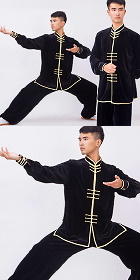 Professional Taichi Kungfu Uniform with Pants - Velvet (RM)