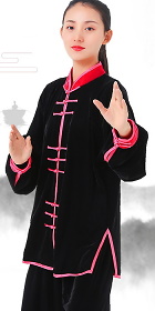 Professional Taichi Kungfu Uniform with Pants - Velvet (RM)