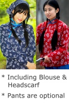 Chinese Peasant Girl Folk Costume (Ready-Made)