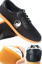 Professional Taichi/Wushu Canvas Sneakers (Black)