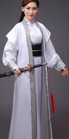 Chivalrous-woman Hanfu w/ Outer Robe (RM)