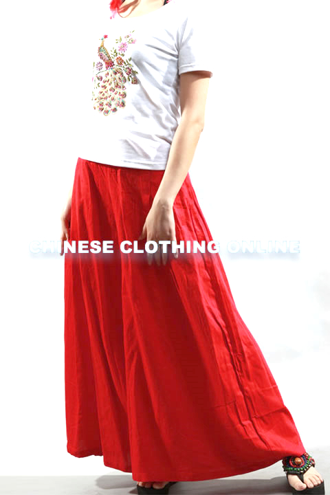 Ethnic Baggy Skirt Pants (CM)