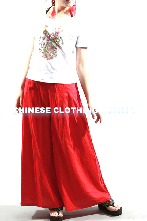 Ethnic Baggy Skirt Pants (CM)