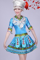 Chinese Ethnic Dancing Costume - Miao Zu