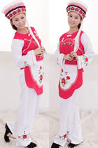 Chinese Ethnic Dancing Costume - Dali Bai Zu