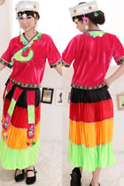Chinese Ethnic Dancing Costume - Taijiang Miao Zu
