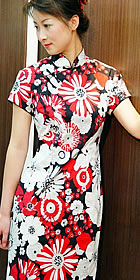 Short-sleeve Long-length Cheongsam (CM)