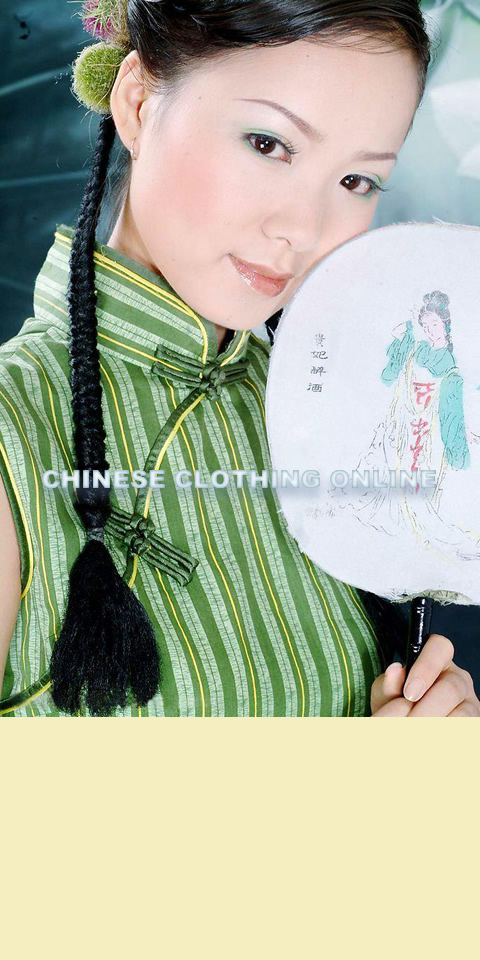 Sleeveless Long-length Cheongsam (CM)