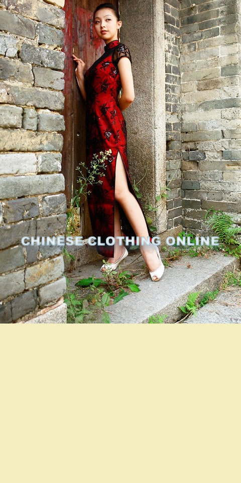 Short-sleeve Long-length Cheongsam (CM)