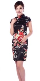 Cup-sleeve Short-length Cheongsam (CM)