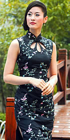 Sleeveless Short-length Cheongsam (CM)