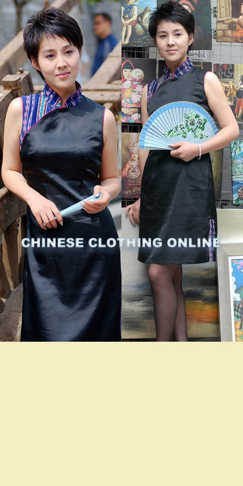 Sleeveless Mid-length Cheongsam (CM)