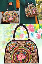 Ethnic Embroidery Handbag