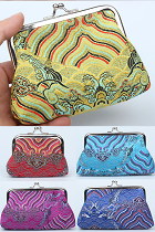 Versatile Brocade Purse / Mini Handbag (Multicolor)