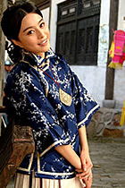 3/4-sleeve Mandarin Blouse (CM)