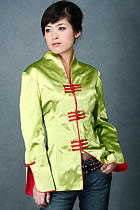 Long-sleeve Mandarin Blouse (CM)