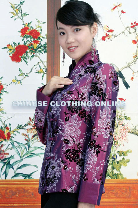 Long-sleeve Mandarin Blouse (CM)