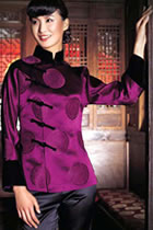 Long-sleeve Mandarin Blouse (CM)