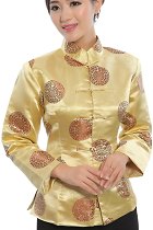 Mandarin Longevity Icons Embroidery Jacket (RM)