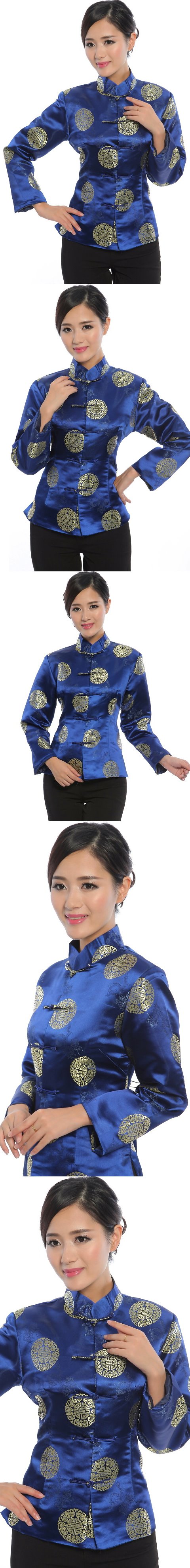 Mandarin Longevity Icons Embroidery Jacket (RM)