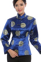 Mandarin Longevity Icons Embroidery Jacket (RM)